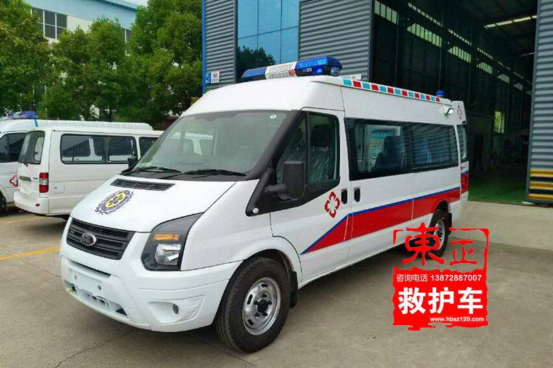 江鈴福特新世代長軸負(fù)壓救護車V348